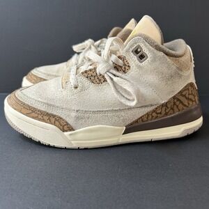 Nike Air Jordan 3 Retro PS Palomino Orewood Brown Gold DM0966-102 Kids Size 1.5Y